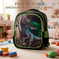 MOCHILA DINOSAURIO X16 PULCADA 3 CIERRES 1616 PRECIO FINAL!!!