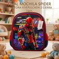 MOCHILA SPIDER MAN TORA X14 PULCADA 2 CIERRA 1405 PRECIO FINAL!!!