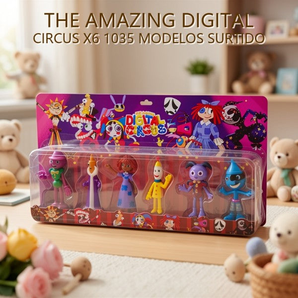 AMAZING DIGITAL CIRCUS X6 1035 MODELOS SURTIDO