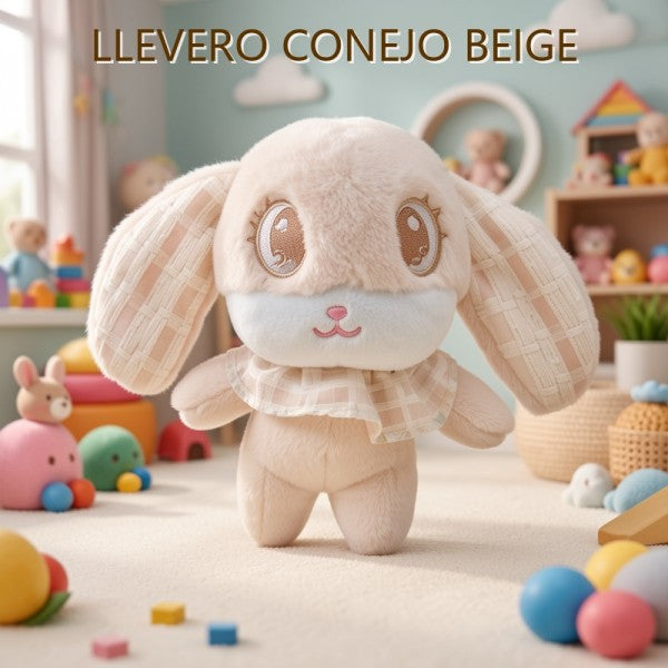 LLAVERO CONEJO BEIGE