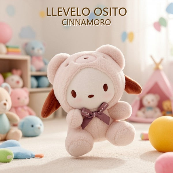 LLAVERO OSITO CINNAMOROLL MARRON