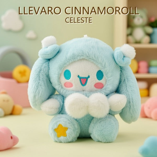 LLAVERO CINNAMOROLL CELESTE