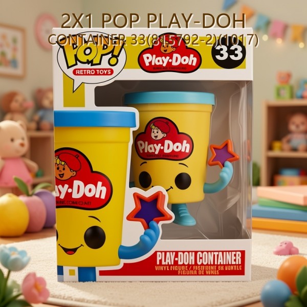 2X1 POP PLAY-DOH CONTAINER 33