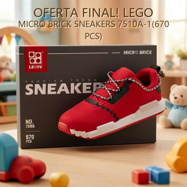 BLOQUES MICRO BRICK SNEAKERS 7510A-1(670 PCS) PRECIO FINAL!!!