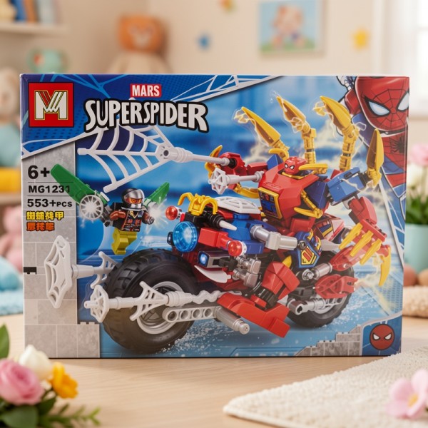 LEGO SUPER SPIDER MG1231(553+PCS)