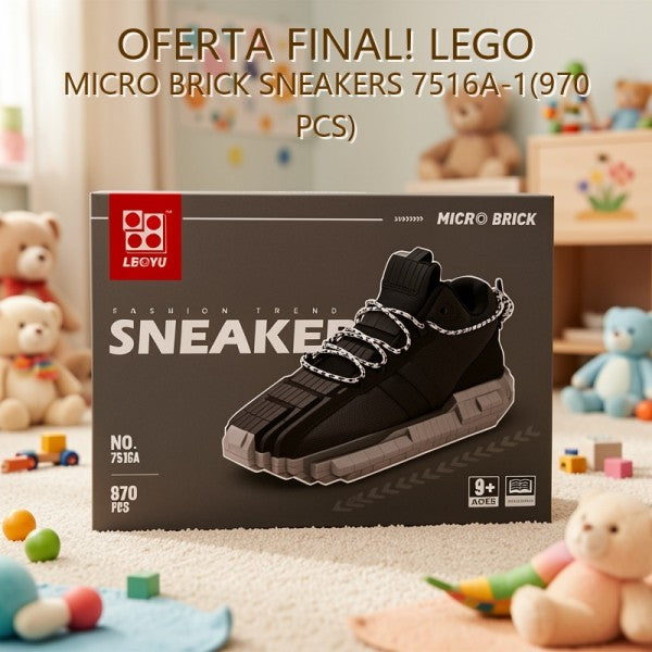 BLOQUES MICRO BRICK SNEAKERS 7516A-1(970 PCS) PRECIO FINAL!!!