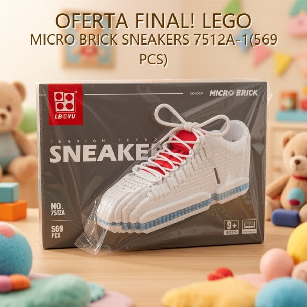 BLOQUES MICRO BRICK SNEAKERS 7512A-1(569 PCS) PRECIO FINAL!!!