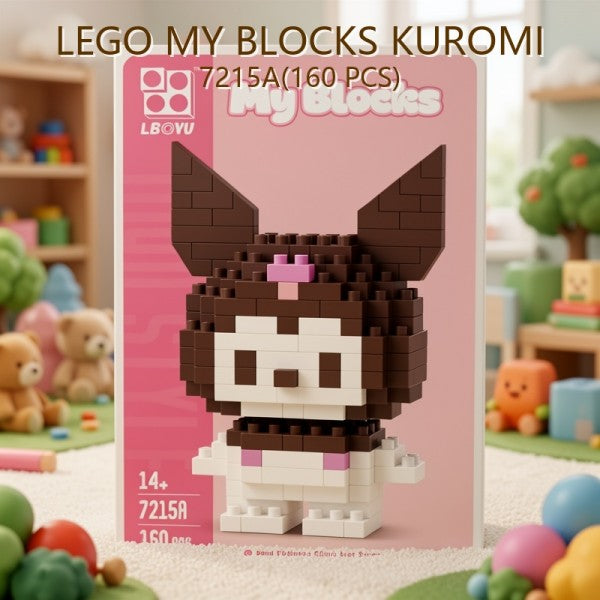 BLOQUES MY BLOCKS KUROMI 7215A(160 PCS)