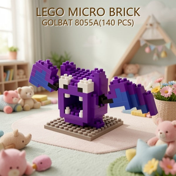 BLOQUES MICRO BRICK GOLBAT 8055A(140 PCS)