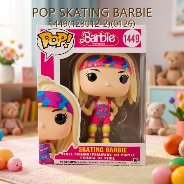 POP SKATING BARBIE 1449