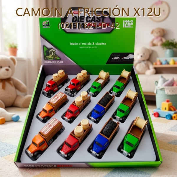 CAMION A FRICCIÓN X12U (0211) 621-D-42