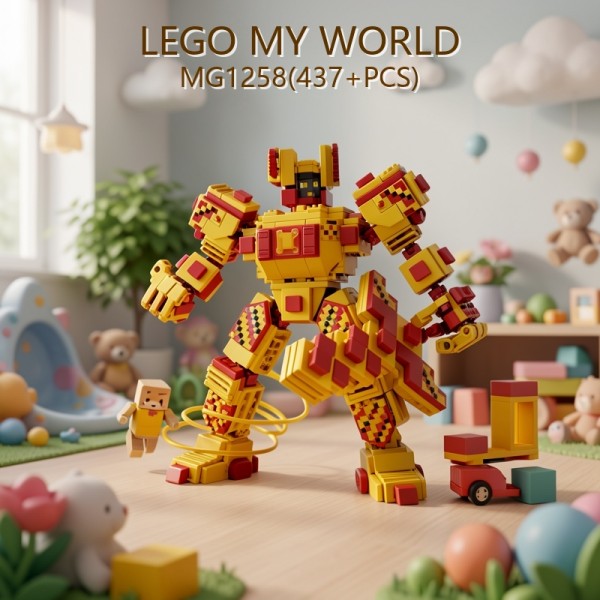 BLOQUES MY WORLD MG1258(437+PCS)
