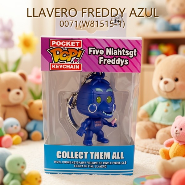 LLAVERO FREDDY AZUL 0071(W81515-1)