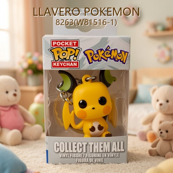 LLAVERO POKEMON RAICHU 8263(W81516-1)