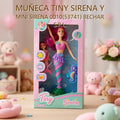 TINY MUÑECA SIRENA Y MINI SIRENA 0010(53741) BECHAR S.R.L.