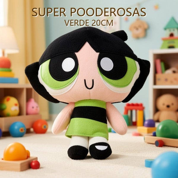 SUPER PODEROSAS VERDE 20CM