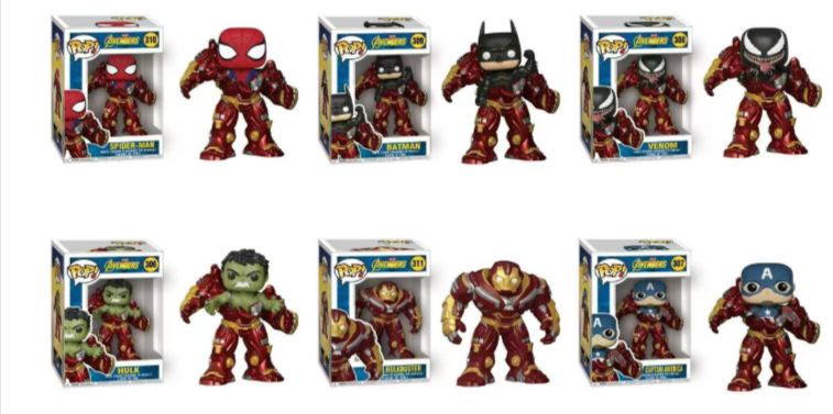 POP HULK/SPIDER/AMERICA/VENOM/BAT/IRON/ BUSTER 0960 [2025-96]