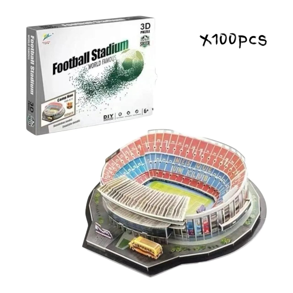 ESTADIO BARCELONA 100 PIEZAS