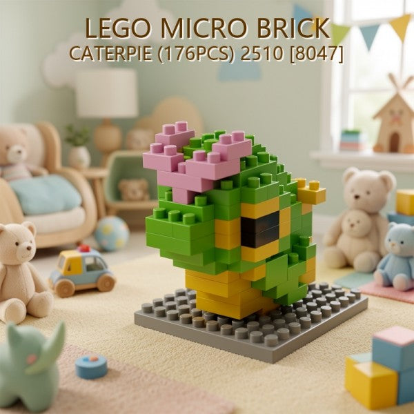 BLOQUES MICRO BRICK CATERPIE (176PCS) 2510 [8047]