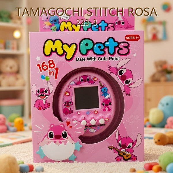 TAMAGOCHI STITCH ROSA 223-3