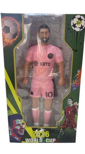 FUTBOL FIGURA DE MESSI ARGENTINA & INTER MIAMI 32CM 6832 [QX04]