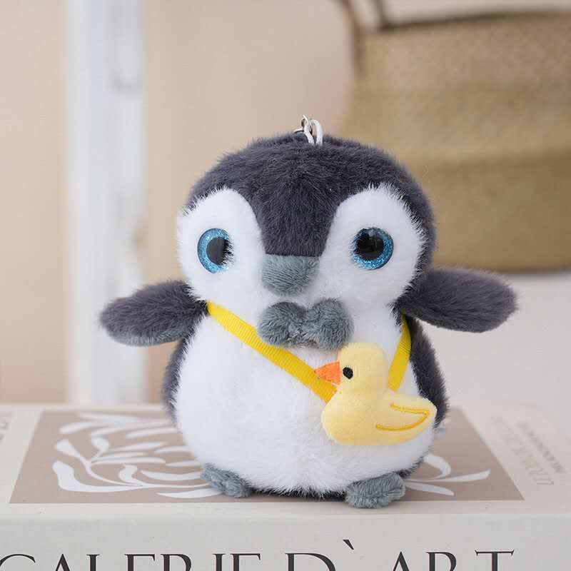 LLAVERO PINGUINO CON PATO
