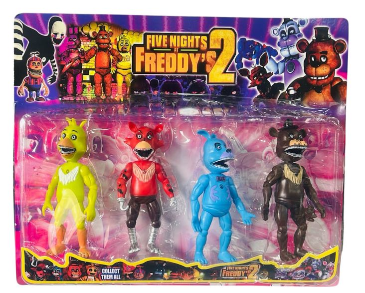FIVE NIGHTS AT FREDDY EN BLISTER X4 4689 [25804]