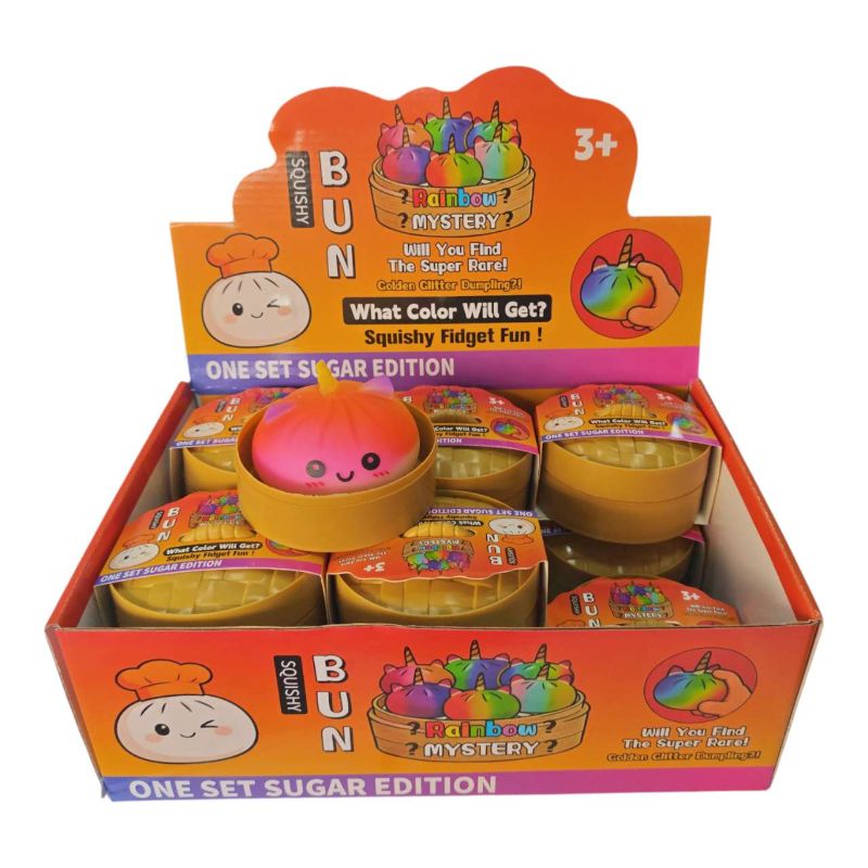 SQUISHY DE DUMPLING DE UNICONIO X12 UNIDADES 8.5CM 0162{PP2210-16}