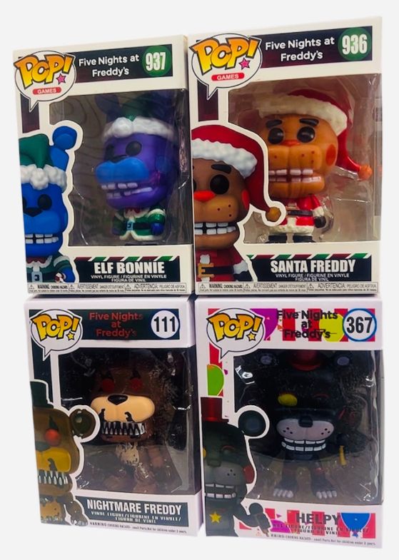 POP SANTA FREDDY ELF BONNIE NIGHTMARE FREDDY HELPY 9361 0280 [999028]