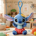 LLAVERO STITCH AZUL CON SHORT