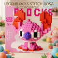 BLOQUES BLOCKS STITCH ROSA YC25(785PCS)