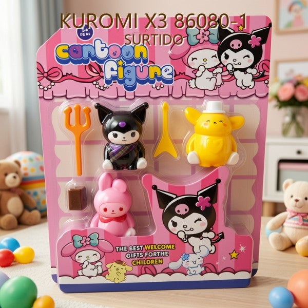 KUROMI X3 86080-1 SURTIDO