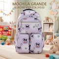 MOCHILA GRANDE KUROMI VIOLETA JY550