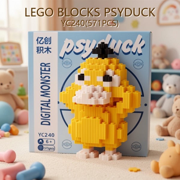 BLOQUES BLOCKS PSYDUCK YC240(571PCS)