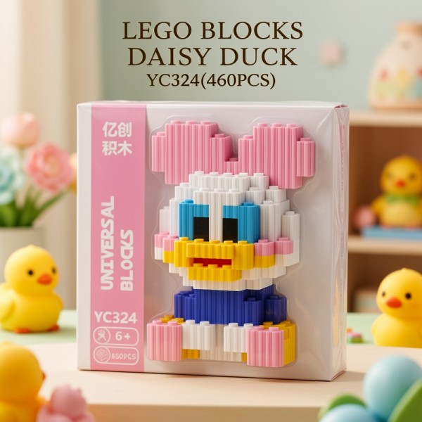 BLOQUES BLOCKS DAISY DUCK YC324(460PCS)