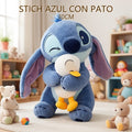 STITCH AZUL CON PATO 30CM