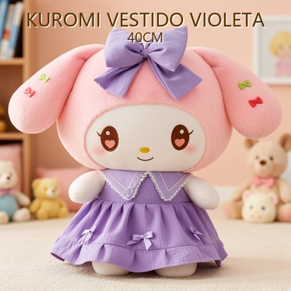 KUROMI VESTIDO VIOLETA 40CM