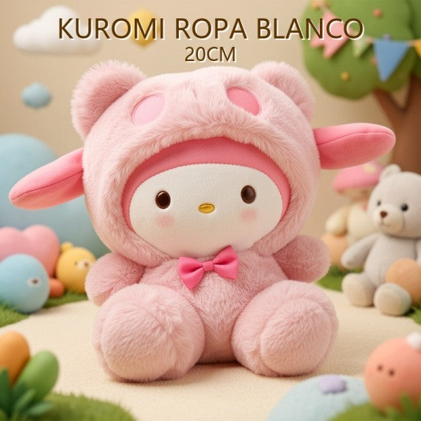 KUROMI ROPA BLANCO 20CM