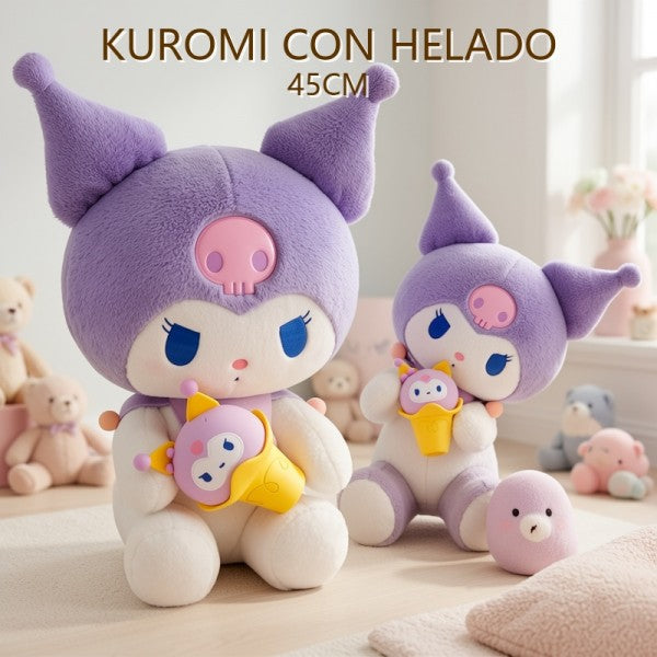 KUROMI CON HELADO 45CM
