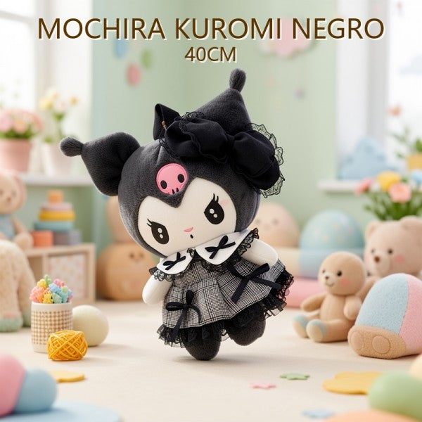 MOCHILA KUROMI NEGRO 40CM