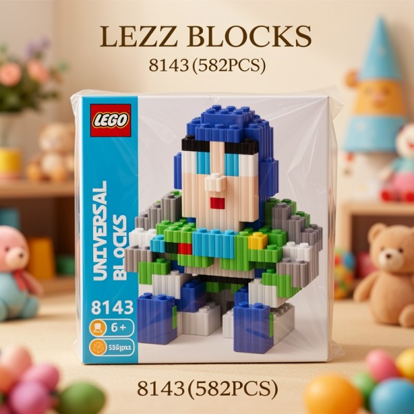 LEGO BLOCKS BUZZ LIGHT 8143(582PCS)