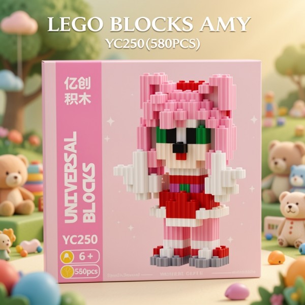 BLOQUES BLOCKS AMY YC250(580PCS)