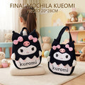 FINAL MOCHILA KUROMI NEGRO 20*28CM