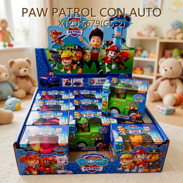 PAW PATROL CON AUTO X12U 5679(G5-2)