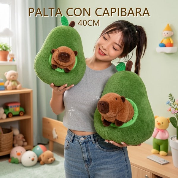 PALTA CON CAPYBARA 40CM