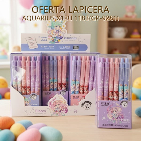 LAPICERA AQUARIUS X12U 1183(GP-9281) OFERTA FINAL!!!