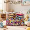 CARTA POKEMON X12U 0162( 0016 QP600 )