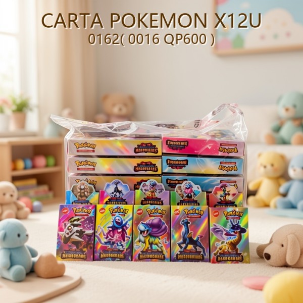 CARTA POKEMON X12U 0162( 0016 QP600 )