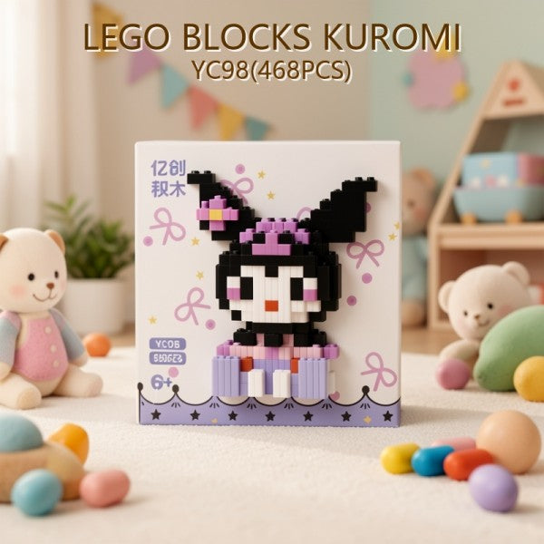 BLOQUES BLOCKS KUROMI YC98(468PCS)