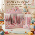 LAPICERA BOLIGRAFO ROLLER BORRABLE SHELLO KITTY X12U 3515(MP-2351)